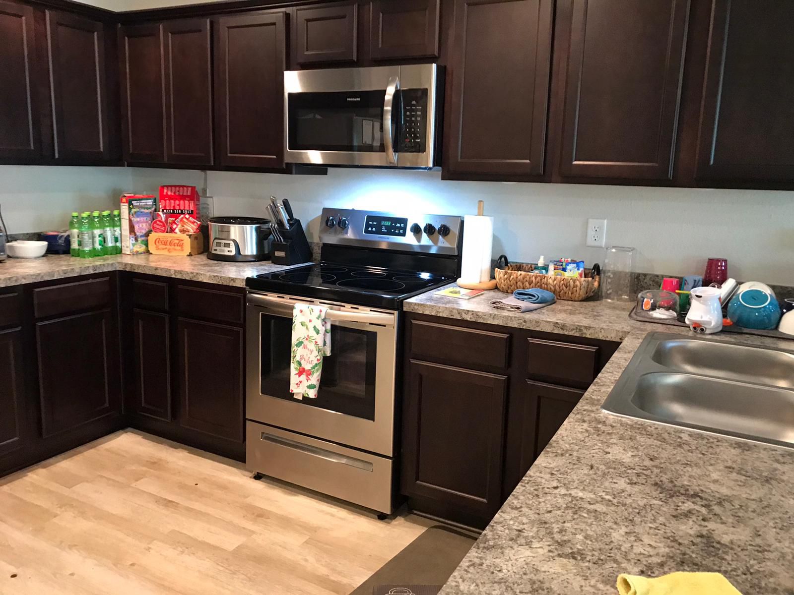 Kitchen After Cleaning