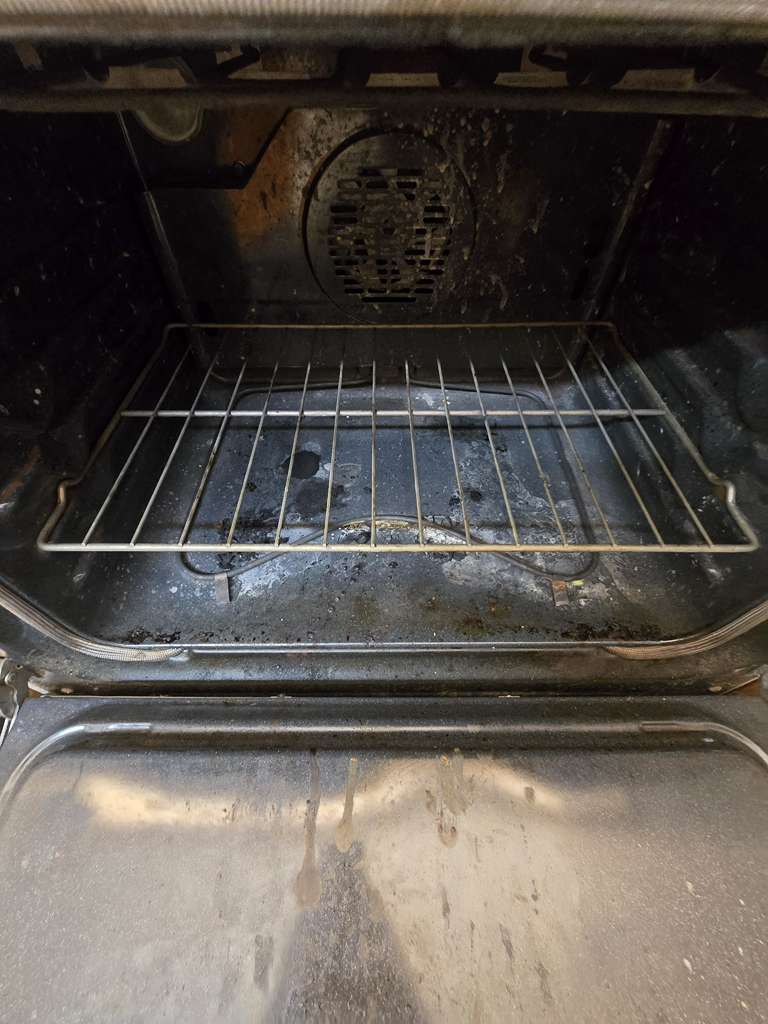 Oven Before Cleaning
